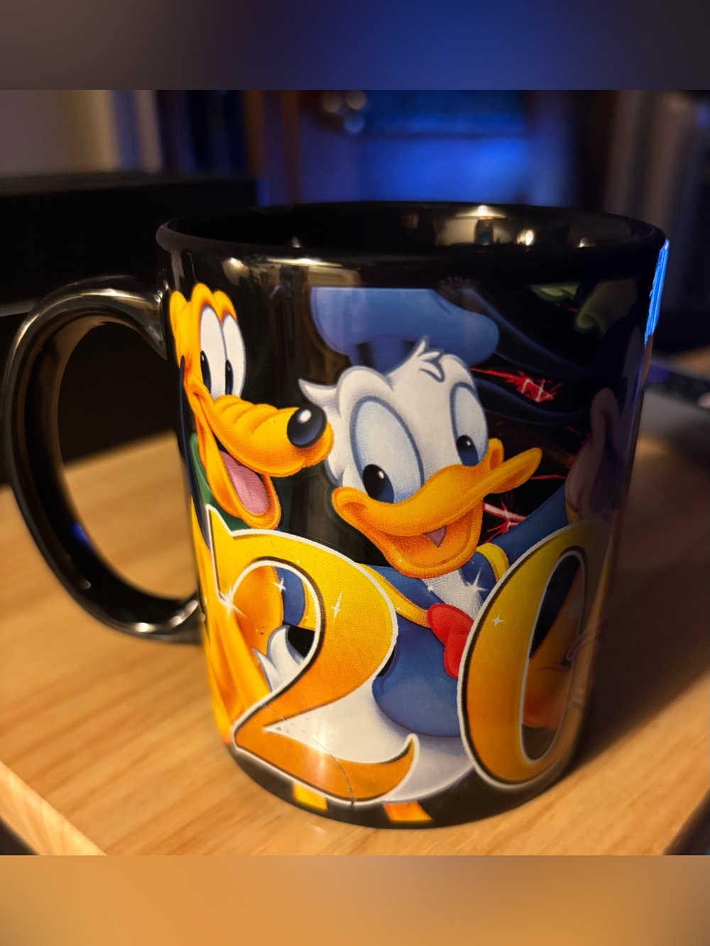 Disney 2016 Mickey Minnie Donald Goofy Pluto Florida Mug Jerry Leigh 16 Oz